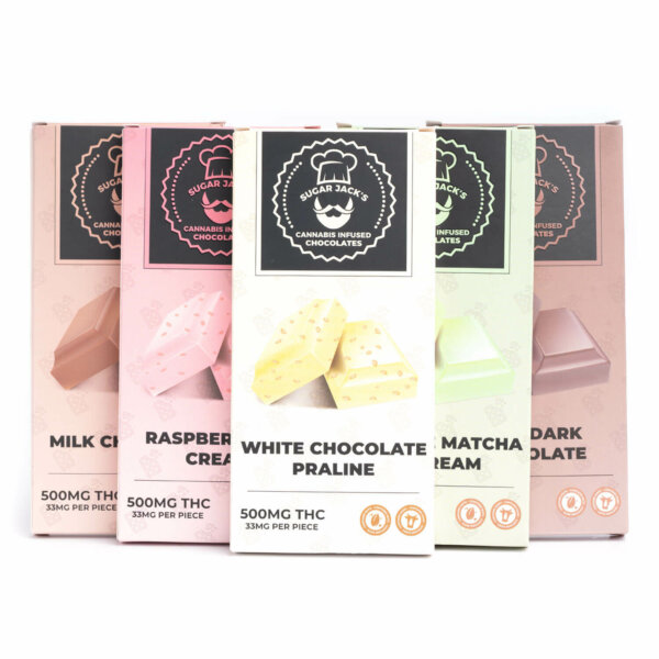 500mg THC Chocolate Bars